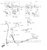 MAiTRE CYLINDRE pour Kawasaki J300 2018