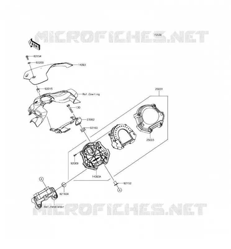 COMPTEURS Kawasaki MOTOS 900 2017 Z900 ABS  ZR900BHF