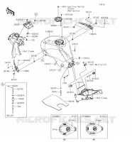 RESERVOIR CARBURANT pour Kawasaki NINJA ZX-6R 2018