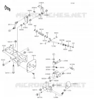 LEVIER DE VITESSE pour Kawasaki MULE 4000 2018
