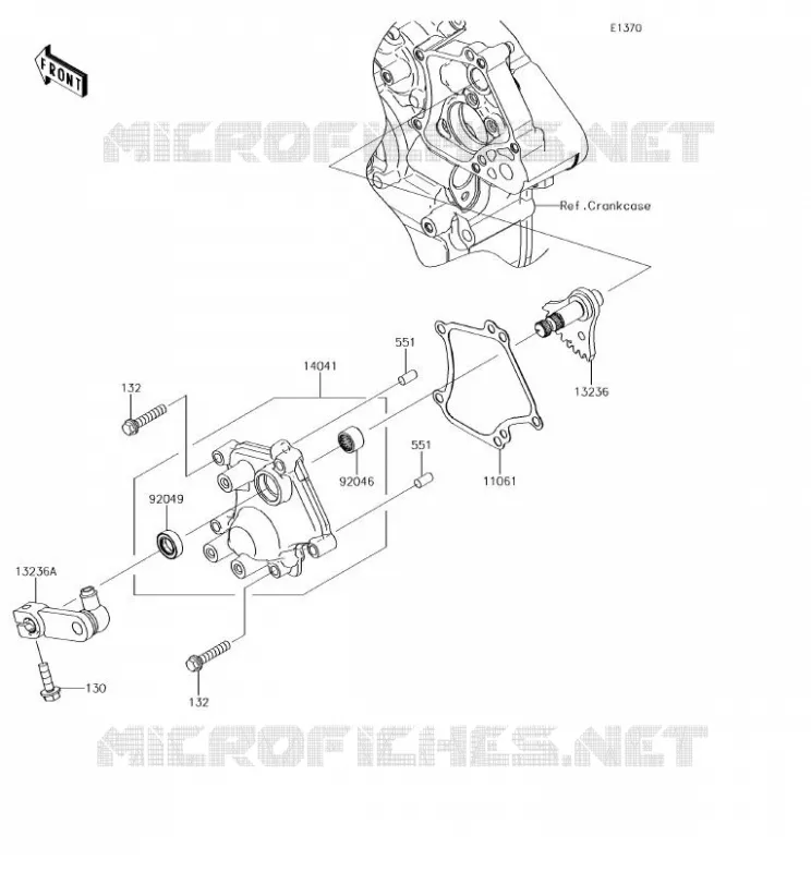 SELECTEUR Kawasaki SSV 800 2018 TERYX  KRF800FJF