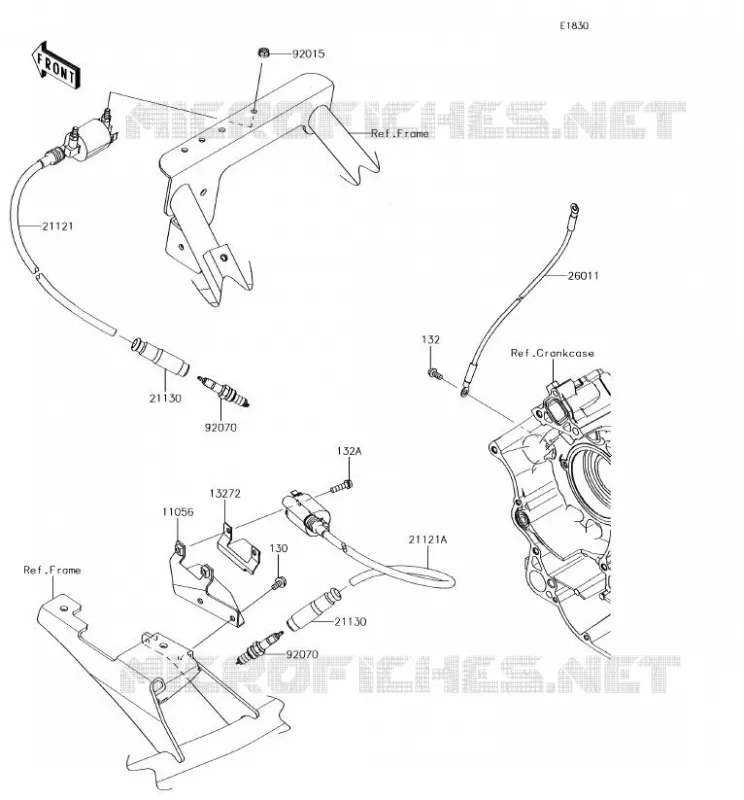SYSTEME D&acute;ALLUMAGE Kawasaki SSV 800 2018 TERYX 4  KRT800GJFA