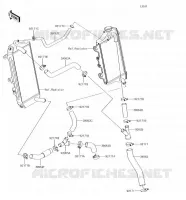 TUYAU D'EAU pour Kawasaki KLX450R 2018