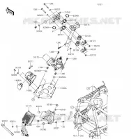 ARBRE DE DIRECTION pour Kawasaki BRUTE FORCE 750 4X4I EPS 2019