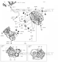 CARTER MOTEUR(S) pour Kawasaki BRUTE FORCE 750 4X4I EPS 2019