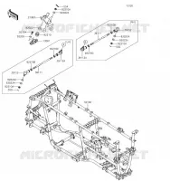 CH&Acirc;SSIS pour Kawasaki BRUTE FORCE 750 4X4I EPS 2019