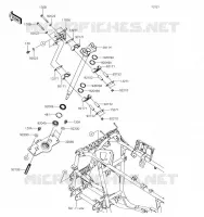 ARBRE DE DIRECTION pour Kawasaki BRUTE FORCE 750 4X4I 2019