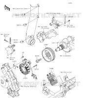 G&Eacute;N&Eacute;RATEUR pour Kawasaki BRUTE FORCE 750 4X4I 2019
