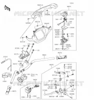 GUIDON pour Kawasaki BRUTE FORCE 750 4X4I 2019