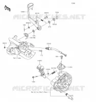 PEDALE DE FREIN pour Kawasaki BRUTE FORCE 750 4X4I 2019