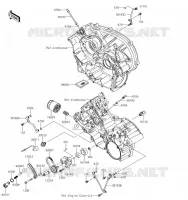 POMPE A HUILE/FILTRE &Agrave; HUILE pour Kawasaki BRUTE FORCE 750 4X4I 2019