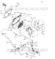RADIATEUR pour Kawasaki BRUTE FORCE 750 4X4I 2019