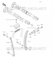 ARBRE A CAME/TENDEUR pour Kawasaki JET SKI ULTRA 310X 2019