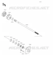 ARBRE DE TRANSMISSION pour Kawasaki JET SKI ULTRA 310X 2019