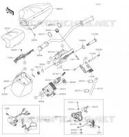 GUIDON pour Kawasaki JET SKI ULTRA 310X 2019