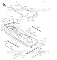 MOUSSES pour Kawasaki JET SKI ULTRA 310X 2019