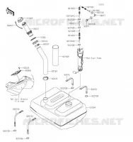 RESERVOIR CARBURANT pour Kawasaki JET SKI ULTRA 310X 2019