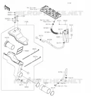 SILENCIEUX ADMISSION pour Kawasaki JET SKI ULTRA 310X 2019