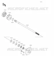 ARBRE DE TRANSMISSION pour Kawasaki JET SKI ULTRA 310X 2019
