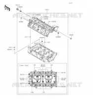 CARTER MOTEUR(S) pour Kawasaki JET SKI ULTRA 310X 2019