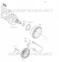 G&Eacute;N&Eacute;RATEUR pour Kawasaki JET SKI ULTRA 310X 2019