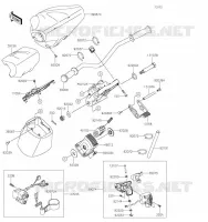 GUIDON pour Kawasaki JET SKI ULTRA 310X 2019