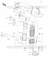 INTER COOLER pour Kawasaki JET SKI ULTRA 310X 2019