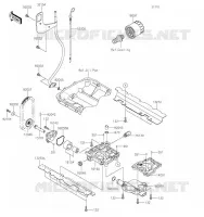 POMPE A HUILE pour Kawasaki JET SKI ULTRA 310X 2019