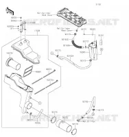 SILENCIEUX ADMISSION pour Kawasaki JET SKI ULTRA 310X 2019