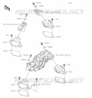 SUPPORT MOTEUR pour Kawasaki JET SKI ULTRA 310X 2019