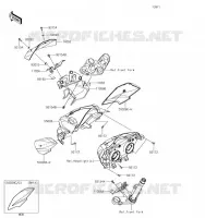 CARENAGE pour Kawasaki Z300 2017