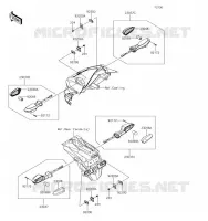 CLIGNOTANTS pour Kawasaki Z300 2017
