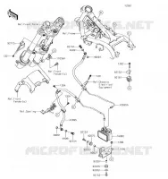 DURITE DE FREIN pour Kawasaki Z300 2017