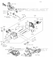 FILTRE A AIR pour Kawasaki Z300 2017