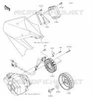 G&Eacute;N&Eacute;RATEUR pour Kawasaki Z300 2017