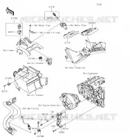 INJECTION CARBURANT pour Kawasaki Z300 2017