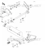 SELECTEUR pour Kawasaki Z300 2017