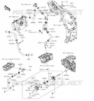 TUYAU D'EAU pour Kawasaki Z300 2017