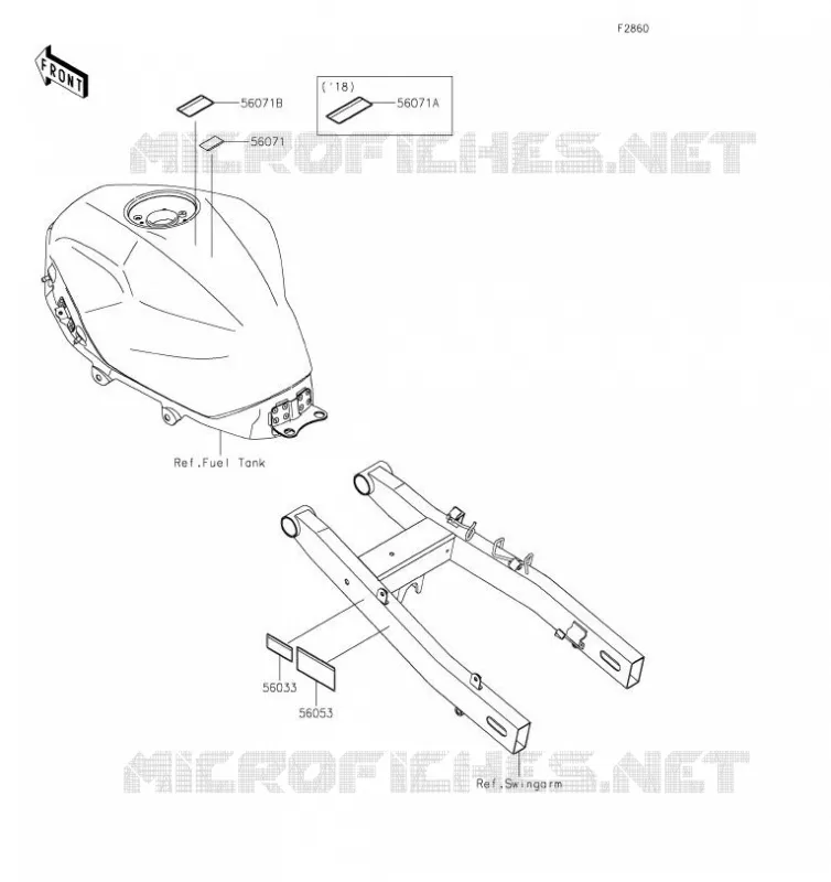 LABEL Kawasaki Motorcycle 400 2019 NINJA 400  EX400GKFA