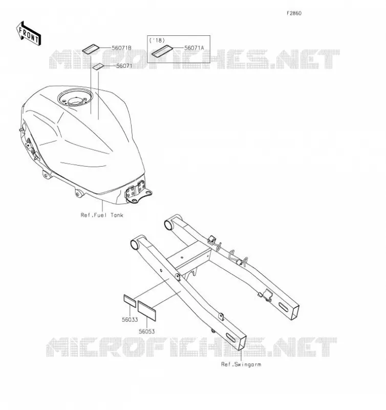 LABEL Kawasaki Motorcycle 400 2019 NINJA 400  EX400GKFB