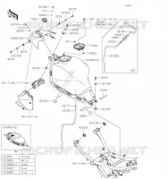 RESERVOIR CARBURANT pour Kawasaki NINJA 650 2019