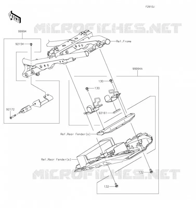 Accessory(U-Lock Bracket etc.) Kawasaki MOTOS 650 2019 NINJA 650  EX650JKF