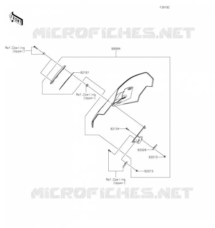 Accessory(Windshield Large) Kawasaki MOTOS 1000 2019 VERSYS 1000  KLZ1000CKF
