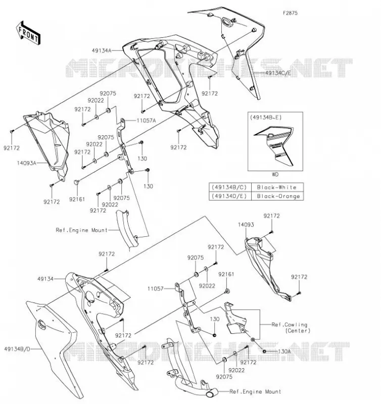 ECOPE Kawasaki MOTOS 1000 2019 VERSYS 1000  KLZ1000CKF