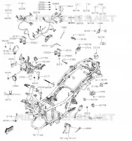 CHASSIS EQUIPMENT ELECTRIQUE pour Kawasaki J300 2019