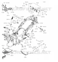 CH&Acirc;SSIS pour Kawasaki J300 2019