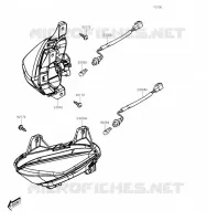 CLIGNOTANTS pour Kawasaki J300 2019