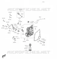 COUVERCLES MOTEUR pour Kawasaki J300 2019