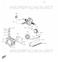CYLINDRE/PISTON pour Kawasaki J300 2019