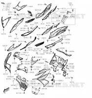 Leg Shield pour Kawasaki J300 2019